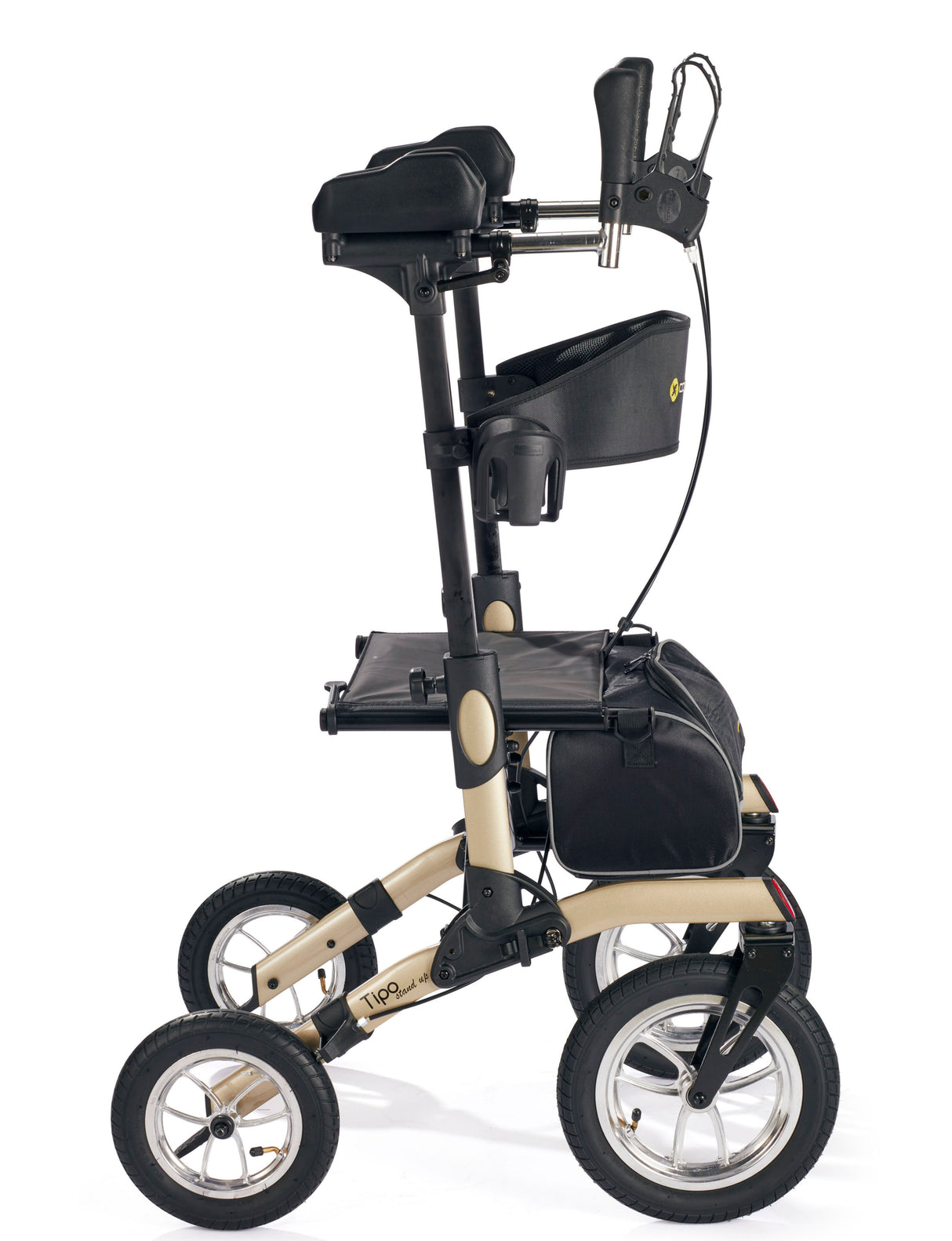 Comodita Tipo StandUp Advance All Terrain Rollator - Modena Yellow