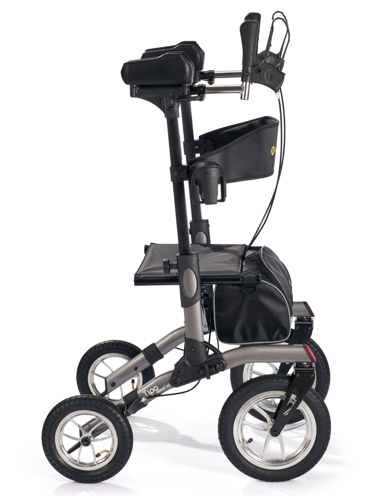 Comodita Tipo StandUp Advance All Terrain Rollator - Metallic Graphite