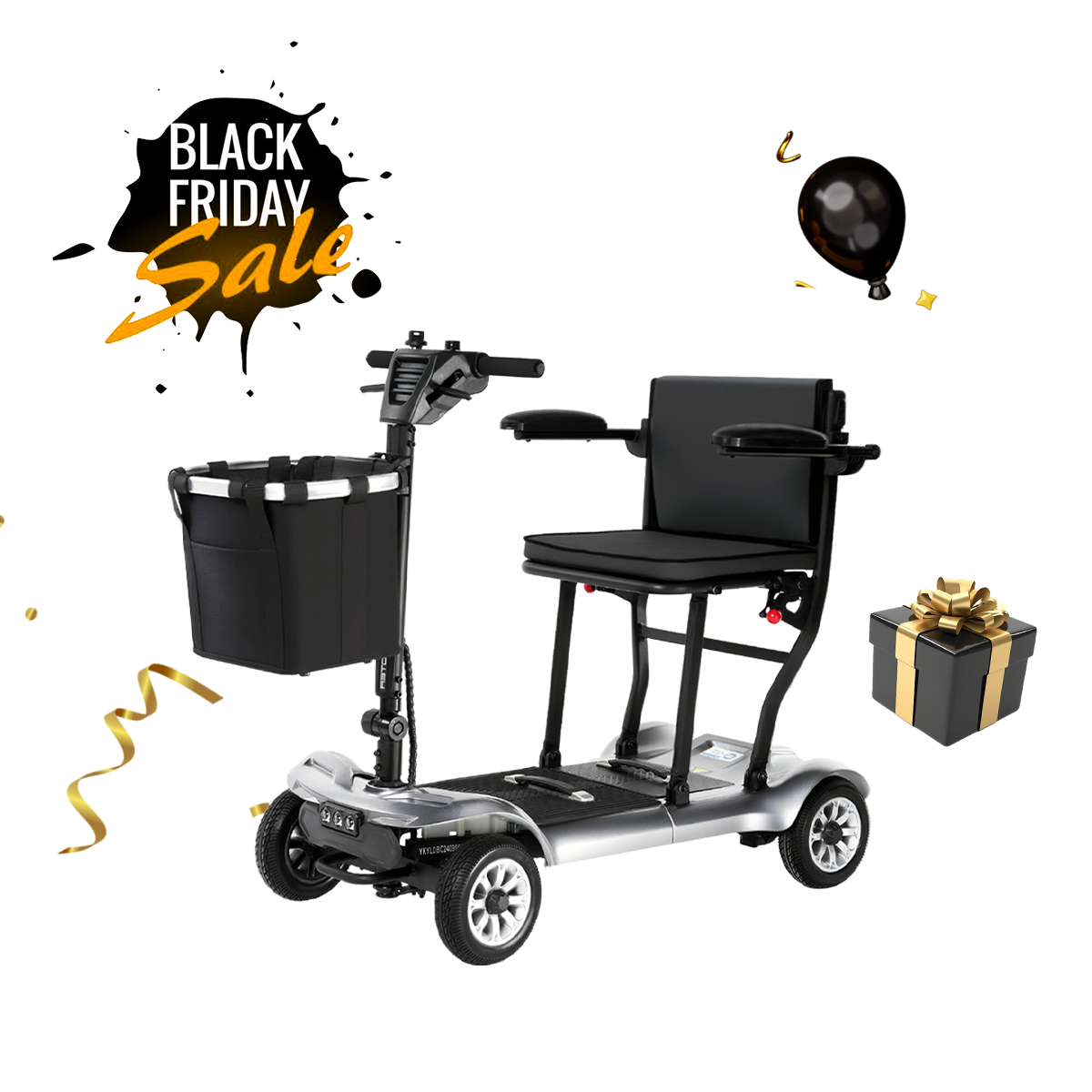 Paiseec Lightweight Mobility Scooter D3