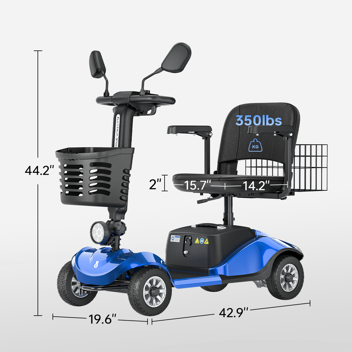 Paiseec Mobility Scooter D1 official Paiseec product image 5