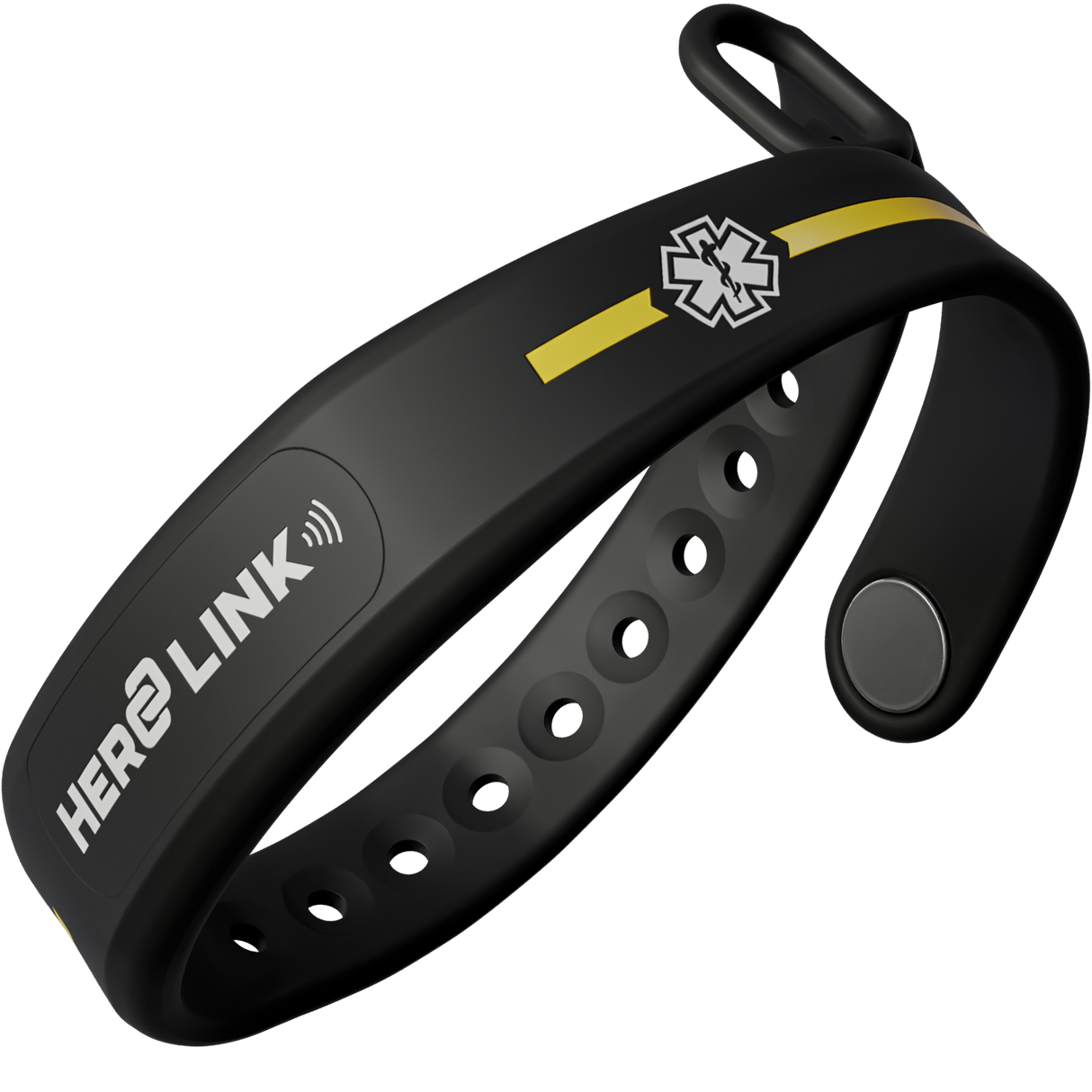 Hero Link® Thin Line Medical ID Bracelet