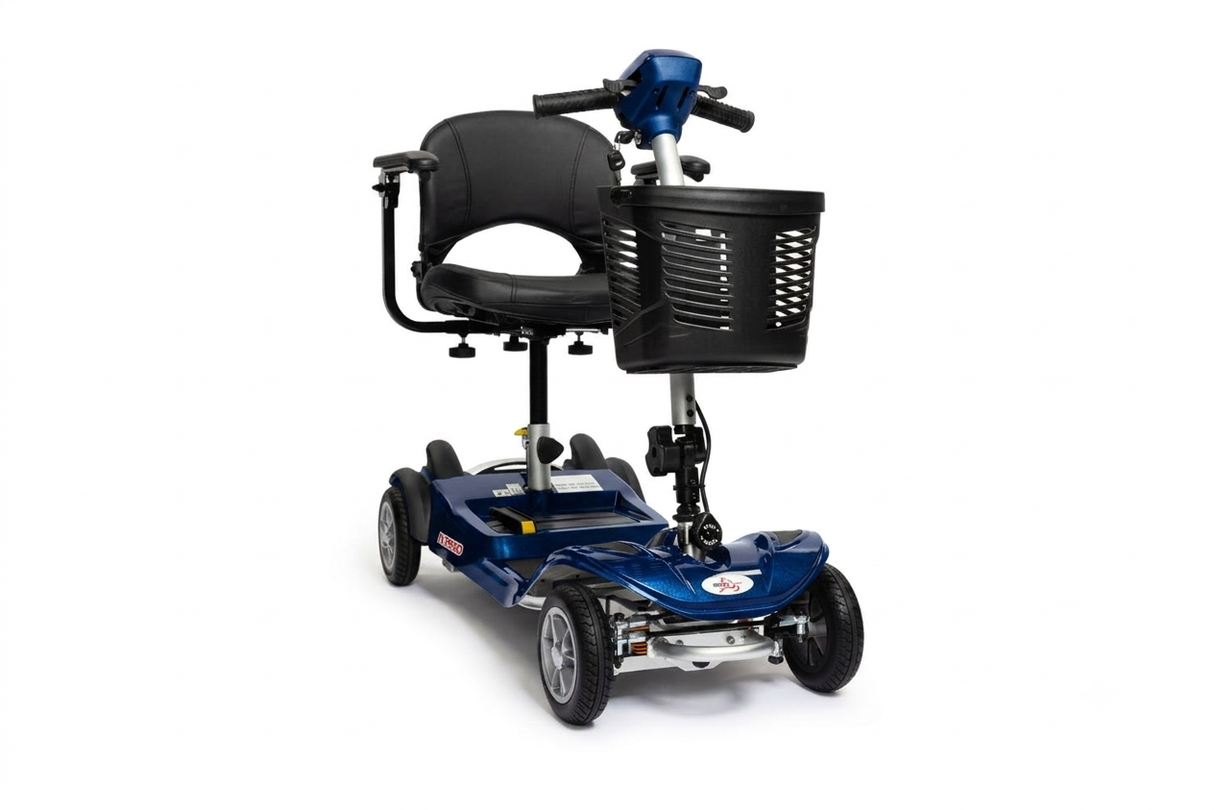 EV Rider Nomad mobility scooter in Blue