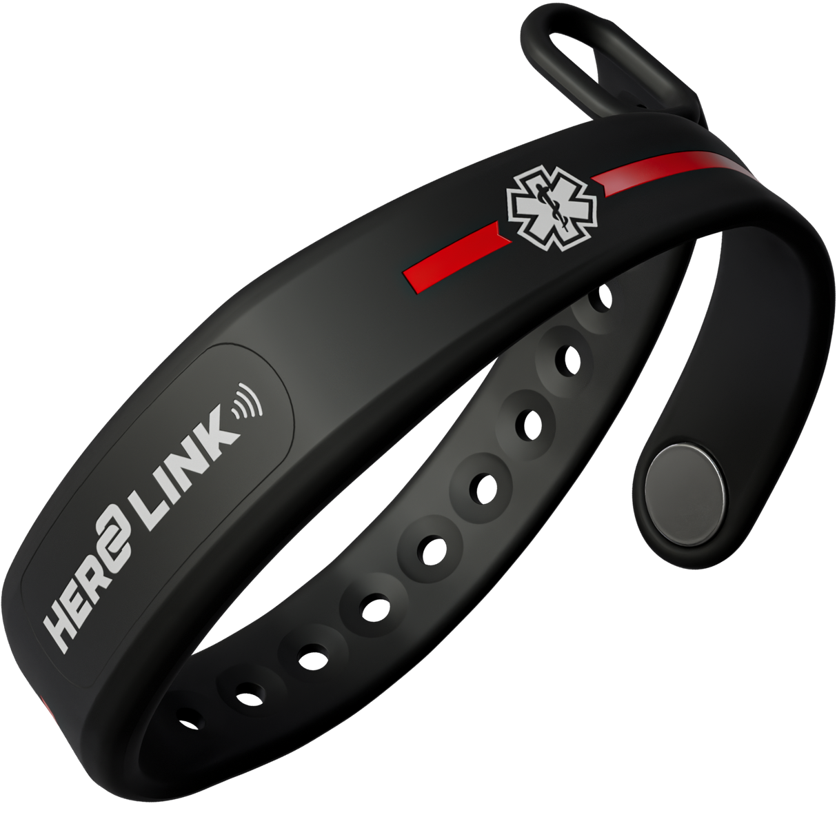 Hero Link® Thin Line Medical ID Bracelet