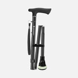 Forcemech GlowGuard™ Stylish Foldable Walking Cane - Gloosy Finish