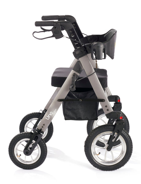 Comodita Uno All Terrain Rollator - Modena Red