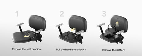 Paiseec L5 removable battery charging