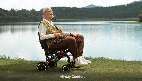 Paiseec Q3 lightweight wheelchair for travel