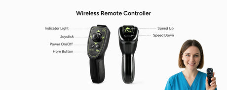 Paiseec Q5 optional caregiver controls
