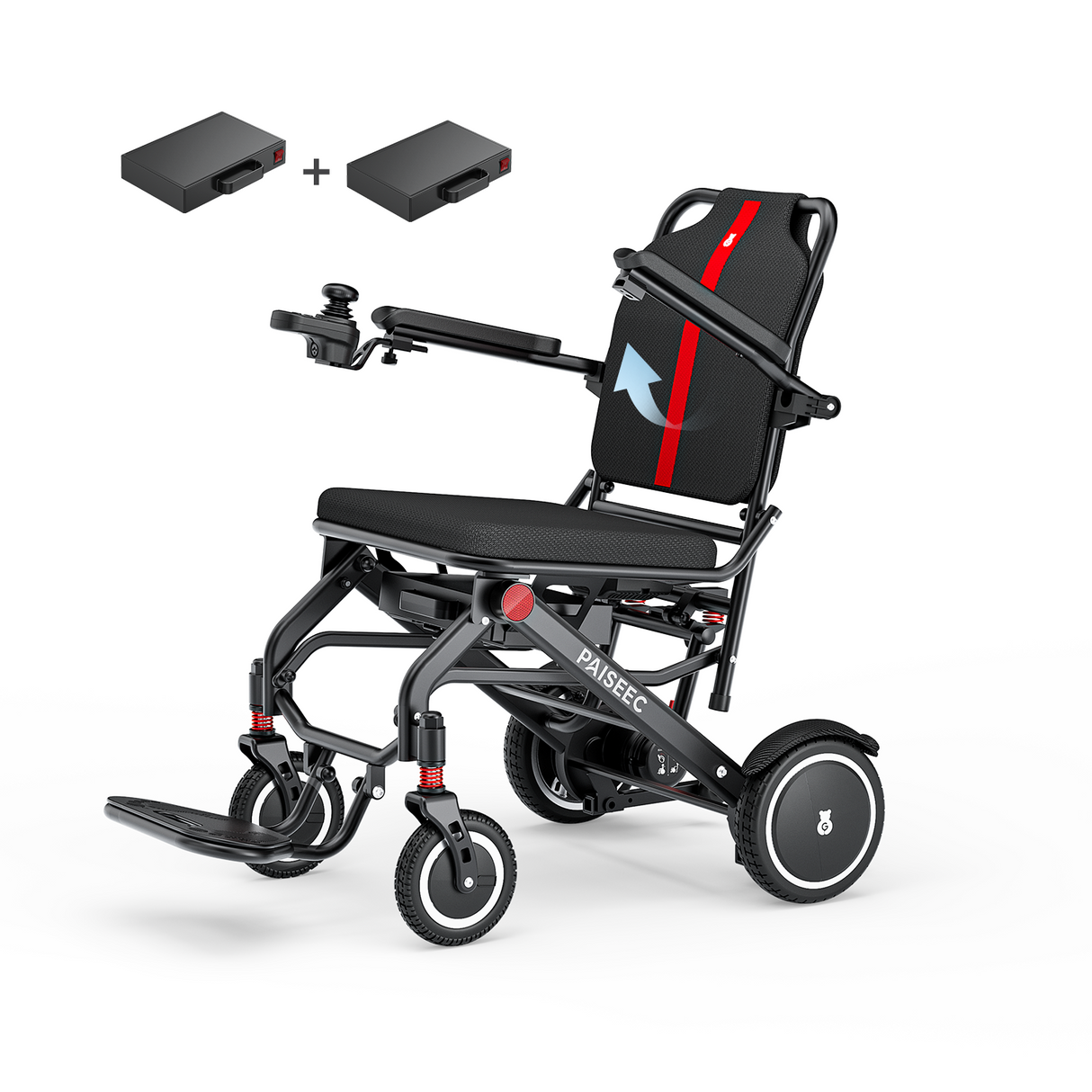Paiseec Lightweight Electric Wheelchair Q3 official Paiseec product image 9