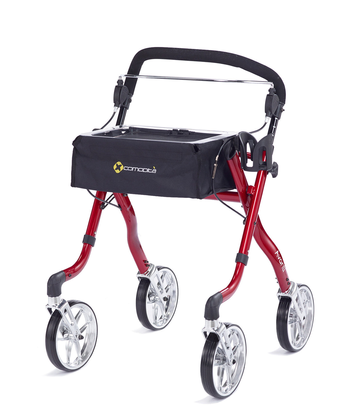 Comodita Avanti Rollator - Metallic Orange