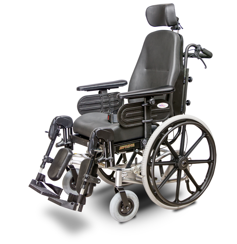 EV Rider Spring Tilt-In-Space Manual Wheelchair