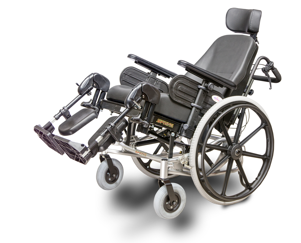 EV Rider Spring Tilt-In-Space Manual Wheelchair