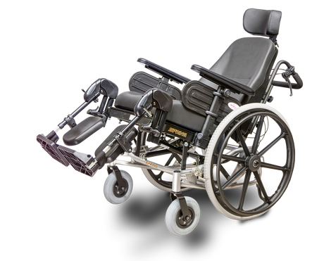 EV Rider Spring Tilt-In-Space Manual Wheelchair