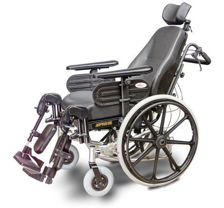 EV Rider Spring Tilt-In-Space Manual Wheelchair