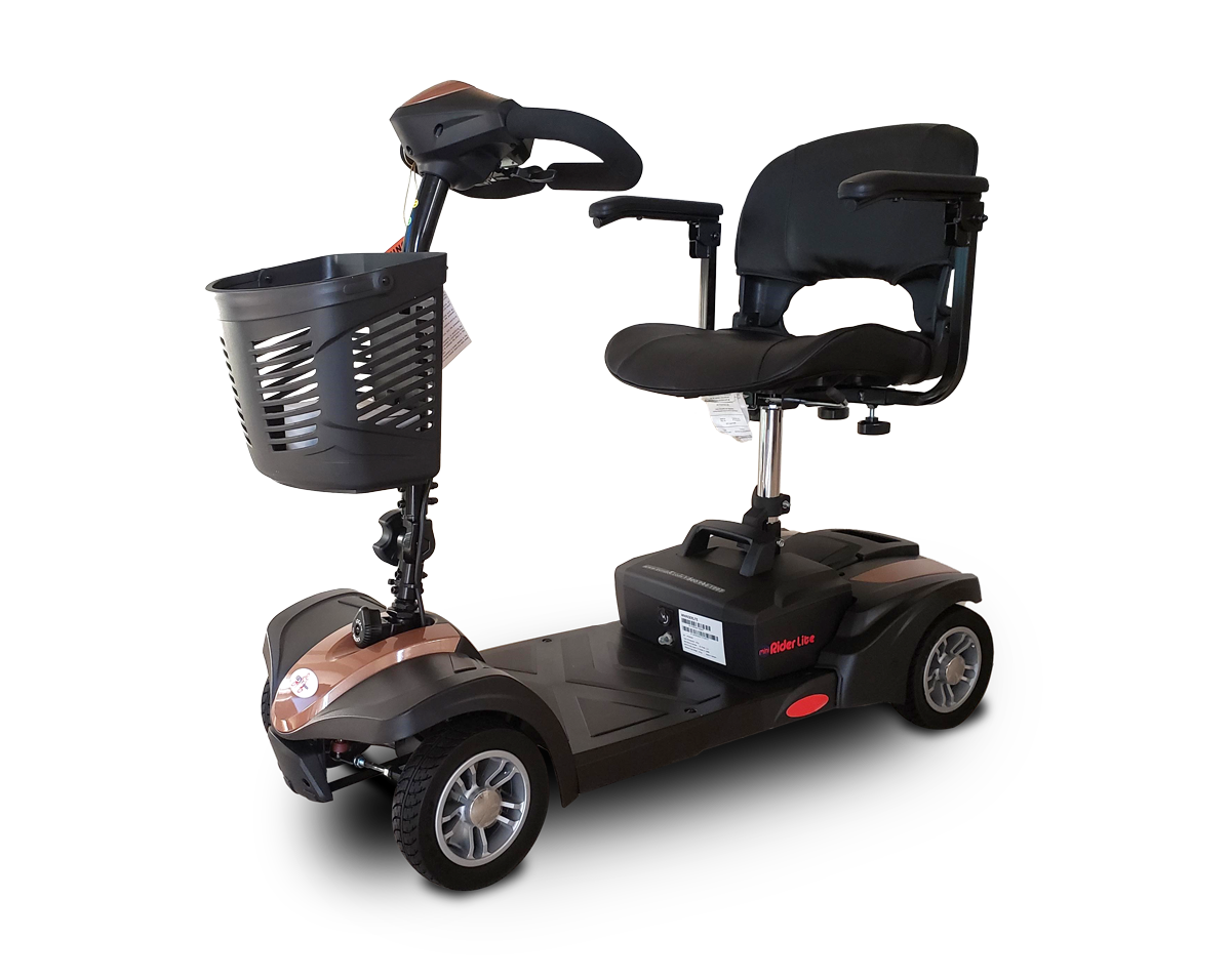 EV Rider MiniRider Lite Mobility Scooter - Rose Gold