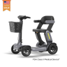 Paiseec S3 mobility scooter in Gray