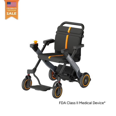 Paiseec W1 electric wheelchair in Gray