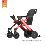 Paiseec W3 electric wheelchair in Red