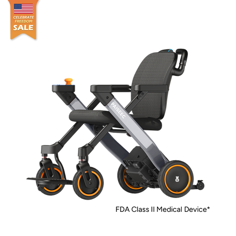Paiseec W3 electric wheelchair in Gray