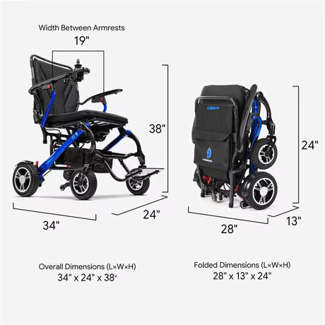 Forcemech Carbon F1 Lightweight Electric Wheelchair official Forcemech product image 3