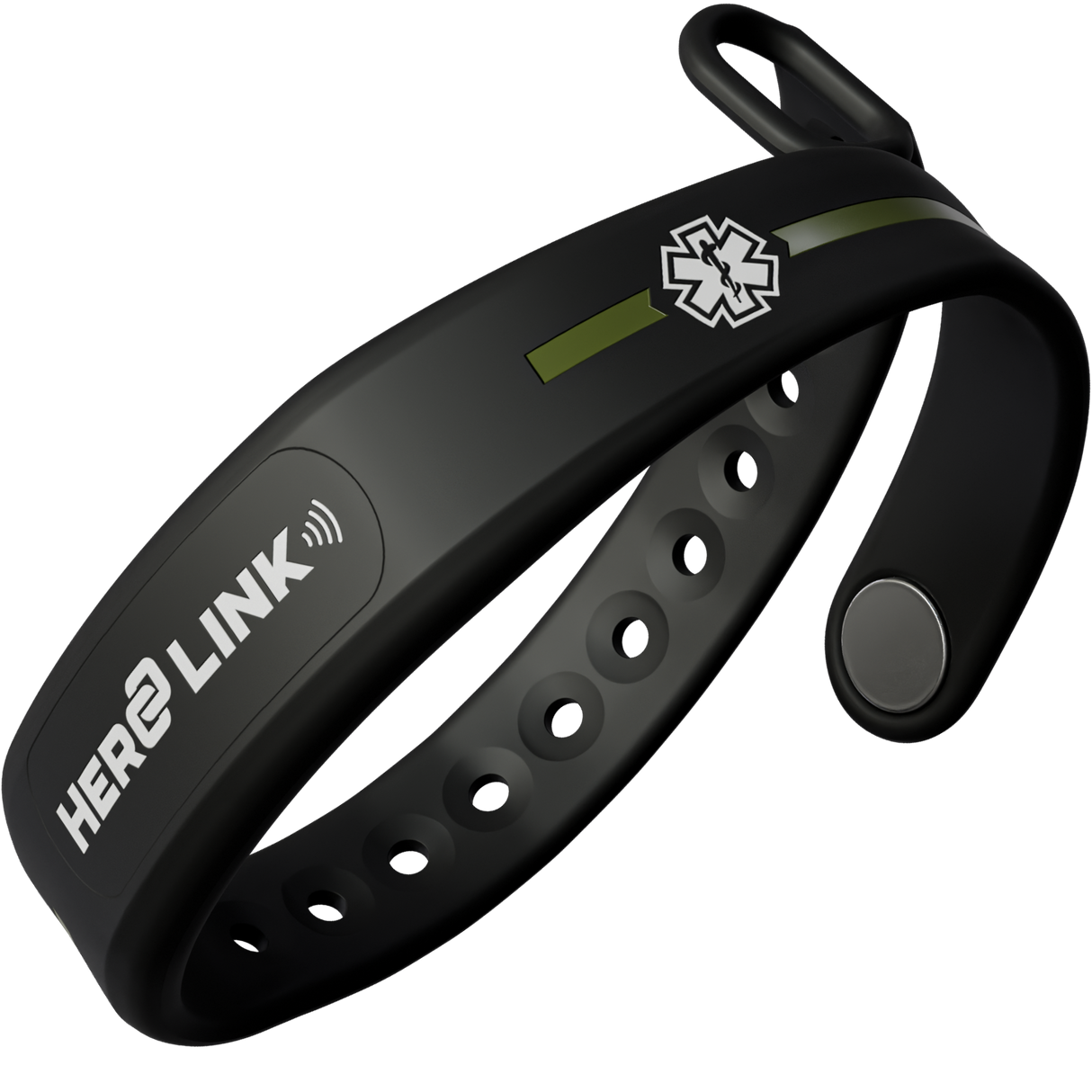 Hero Link® Thin Line Medical ID Bracelet