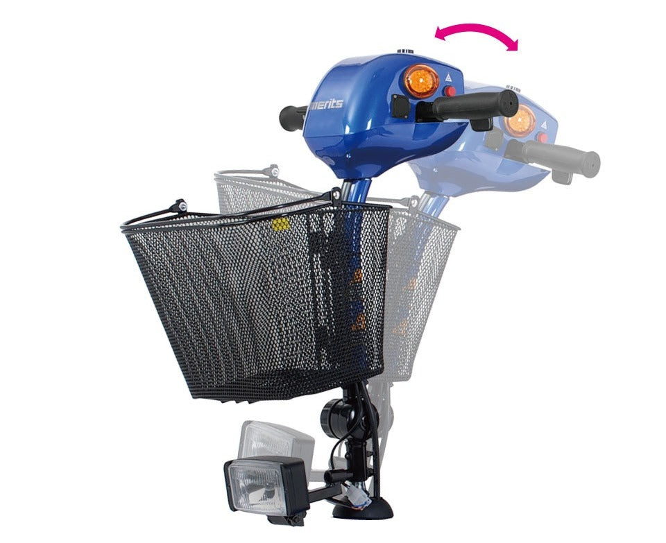 Merits Pioneer 3-Wheel Mobility Scooter official Merits product image 3
