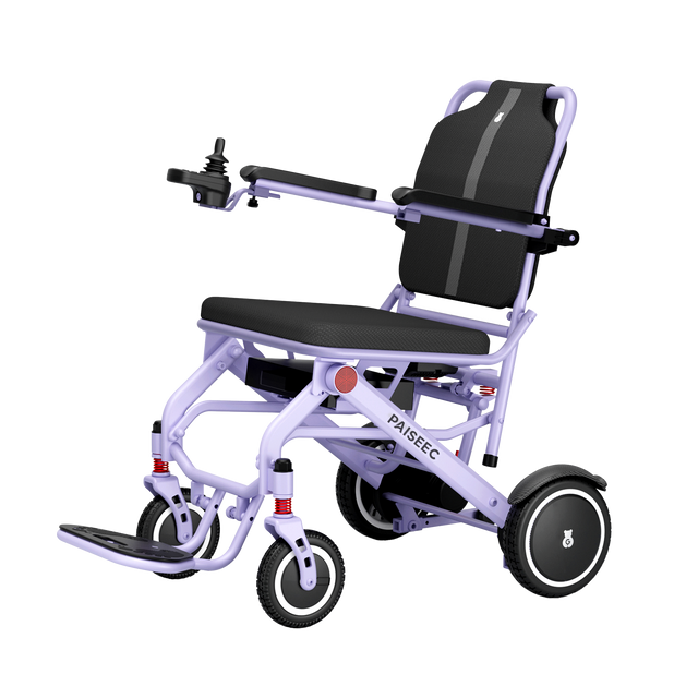 Q3 Lavender - Early Bird｜Lightweight Electric Wheelchair | Paiseec